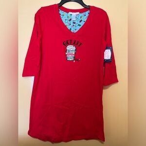 Pillow Talk Get Lit Pajama Small NWT